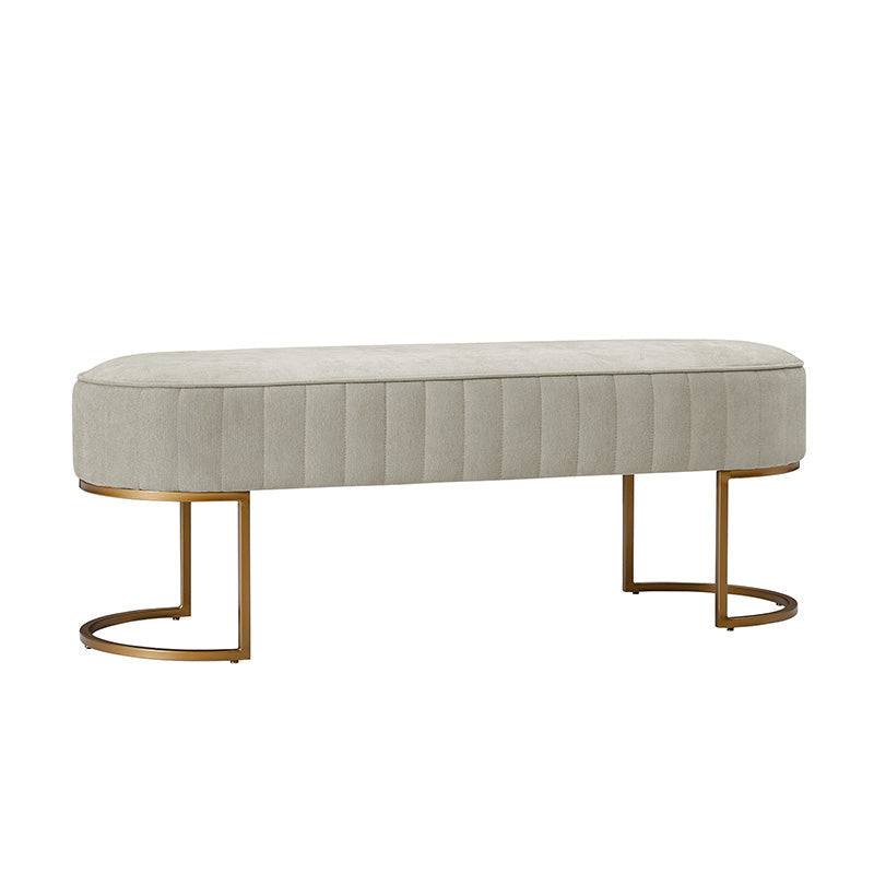 Damian Entryway Bench with Storage & Sturdy Metal Base