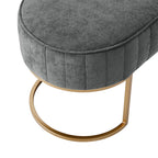 Damian Entryway Bench with Storage & Sturdy Metal Base