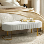 Damian Entryway Bench with Storage & Sturdy Metal Base