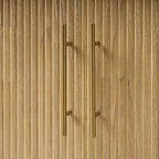 Ivan Fluted Premium Wood Cabinet