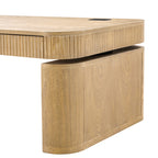 Matilde Electric Standing Coffee Table Desk with Storage