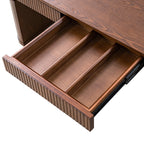 Matilde Electric Standing Coffee Table Desk with Storage