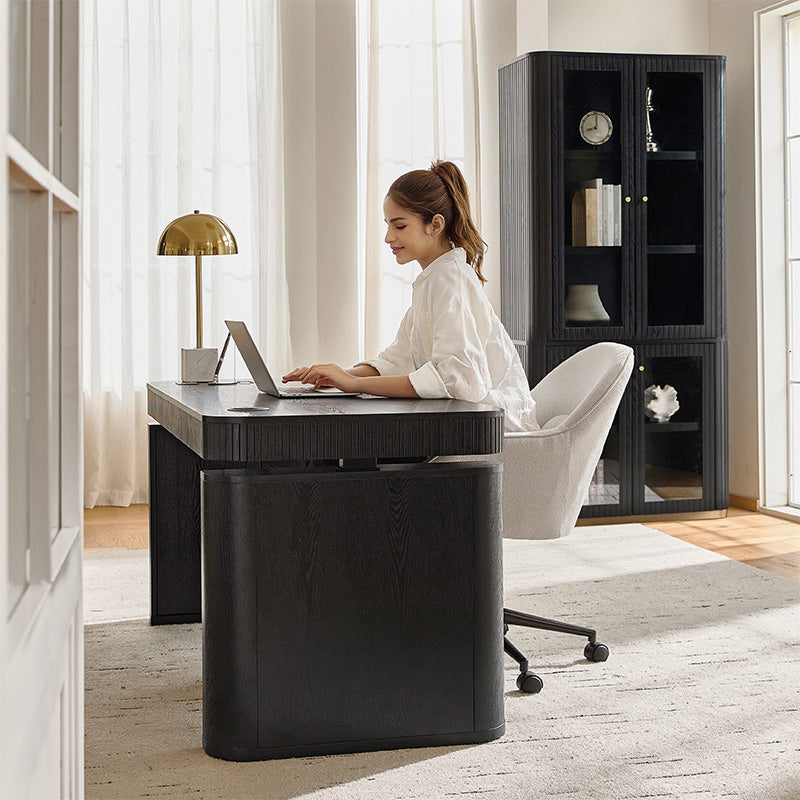 Baggio Modern Electric Adjustable Standing Desk with Cable Management