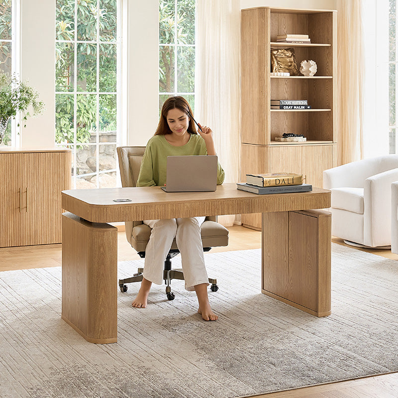 Baggio Modern Electric Adjustable Standing Desk with Cable Management