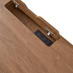 Louise Mid-century Modern Electric Adjustable Standing Desk with Wireless Charging