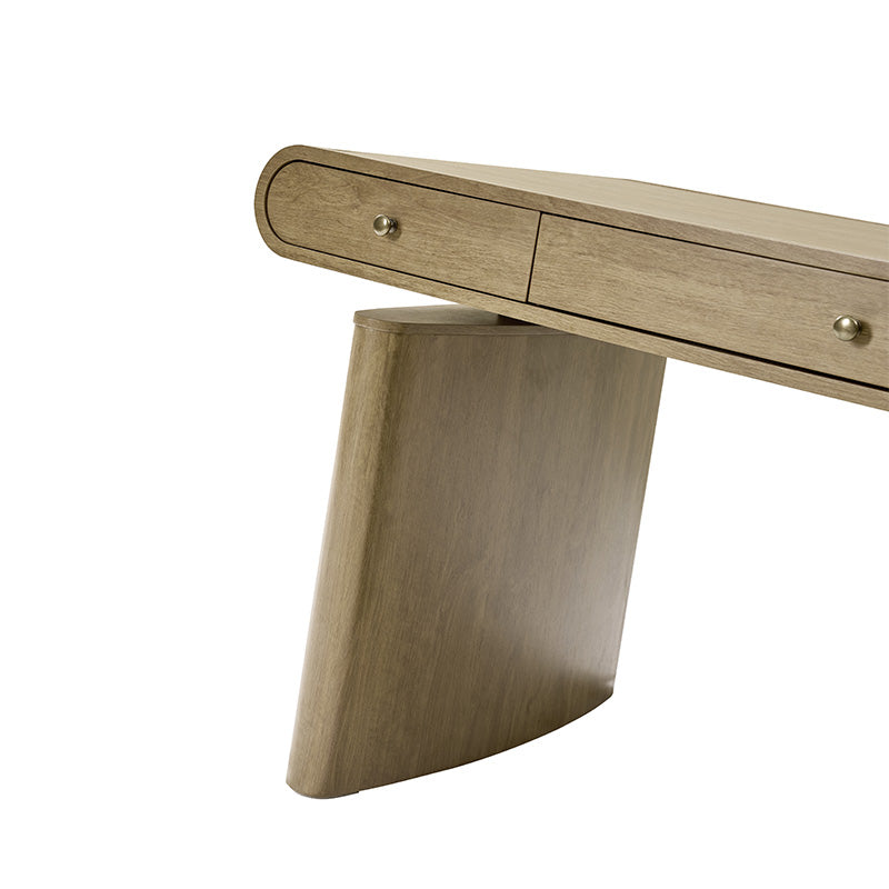 Louise Mid-century Modern Electric Adjustable Standing Desk with Wireless Charging