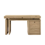 Veritas 360-Degree Rotating Desk Electric Adjustable Standing Desk with Flip-Top Lid