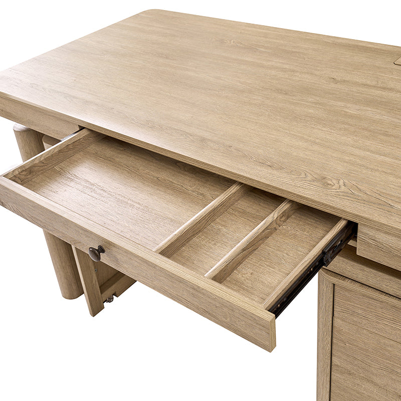 Veritas 360-Degree Rotating Desk Electric Adjustable Standing Desk with Flip-Top Lid