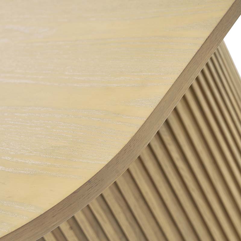 American Modern Fluted Extendable Multi-Functional Table