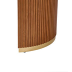 American Modern Fluted Extendable Multi-Functional Table