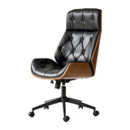 Linzy Genuine Leather Office Chair