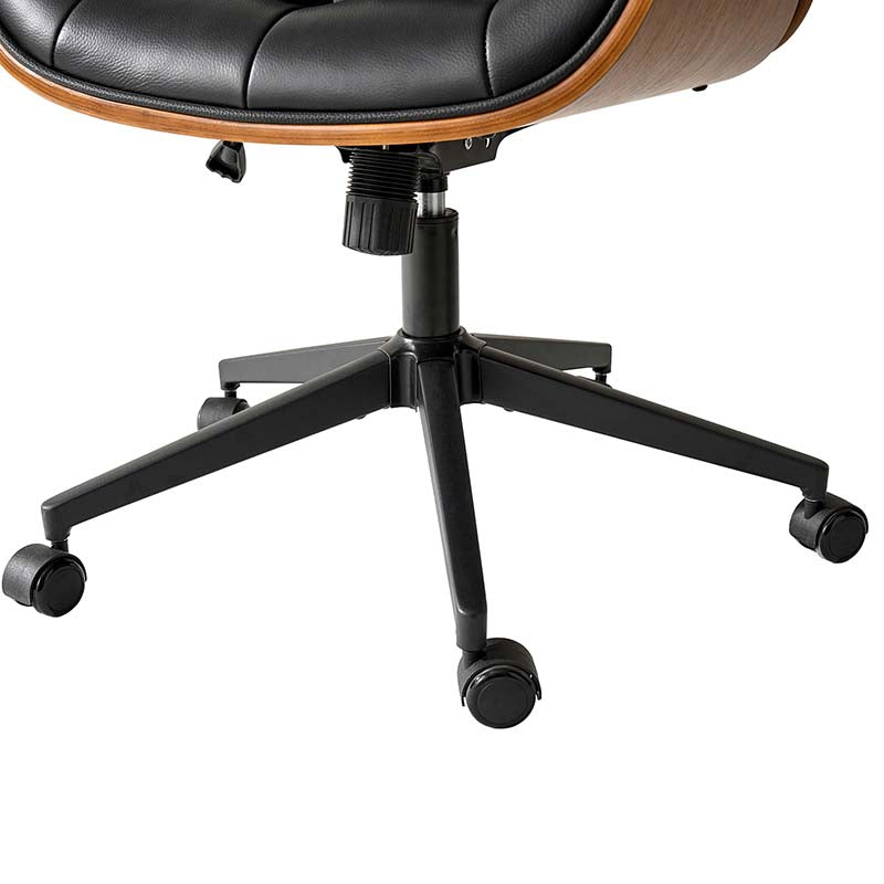 Linzy Genuine Leather Office Chair