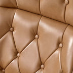 Linzy Genuine Leather Office Chair