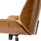 Linzy Genuine Leather Office Chair