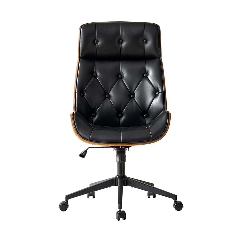 Linzy Genuine Leather Office Chair