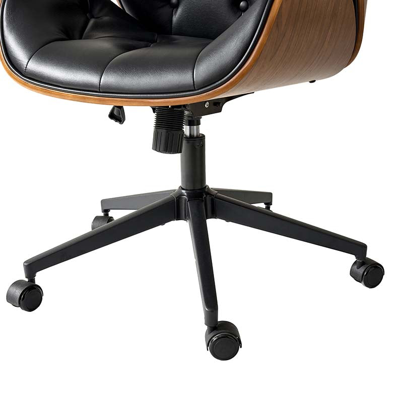 Linzy Genuine Leather Office Chair