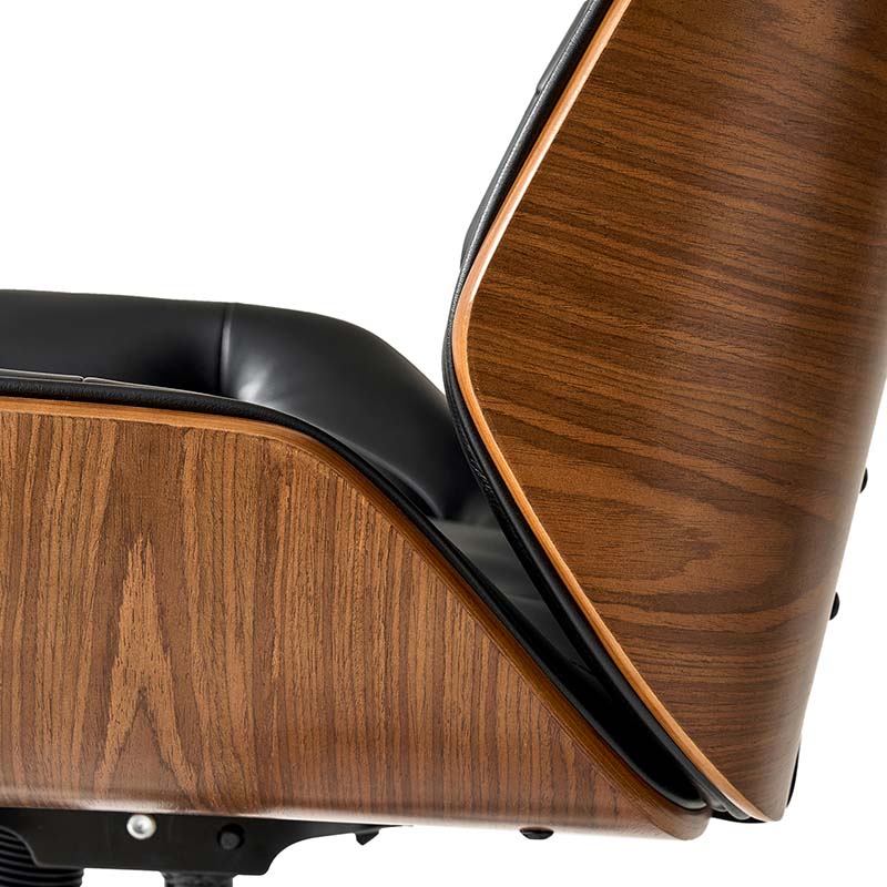 Linzy Genuine Leather Office Chair