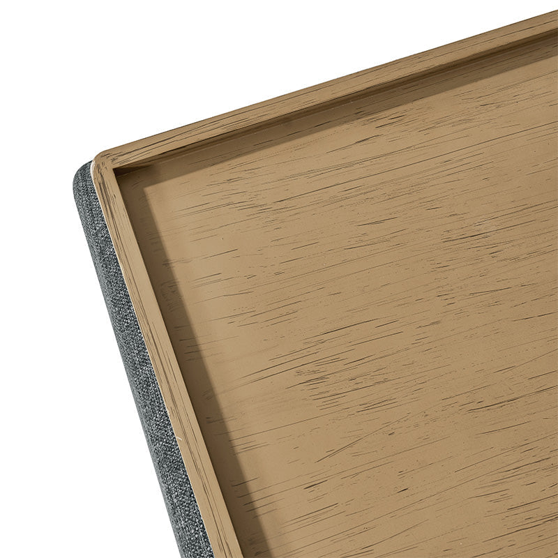 Terra Cloud 139 Boneless Sectional Sofa with Table - Deep-Seated Sectional for Modern Living Rooms