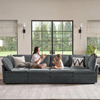 Harmetrix 8-Seater Soft Sectional Couch with Storage