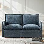 Victoria Oversized Modular Sectional Sofa with Hidden Storage and Removable Slipcovers