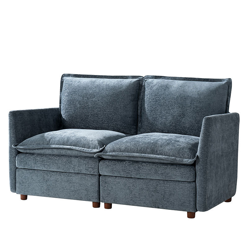 Victoria Oversized Modular Sectional Sofa with Hidden Storage and Removable Slipcovers