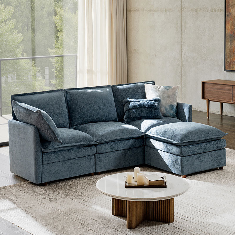 Victoria Oversized Modular Sectional Sofa with Hidden Storage and Removable Slipcovers