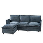 Victoria Oversized Modular Sectional Sofa with Hidden Storage and Removable Slipcovers
