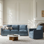 Victoria Oversized Modular Sectional Sofa with Hidden Storage and Removable Slipcovers