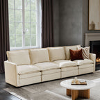 Victoria Oversized Modular Sectional Sofa with Hidden Storage and Removable Slipcovers