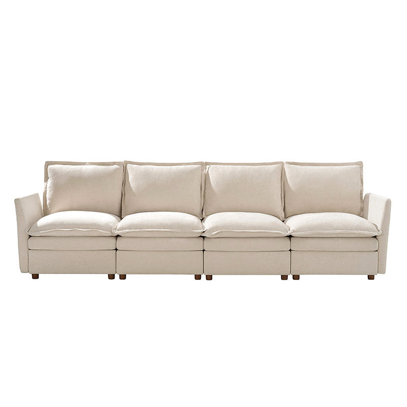 Victoria Oversized Modular Sectional Sofa with Hidden Storage and Removable Slipcovers