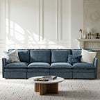 Victoria Oversized Modular Sectional Sofa with Hidden Storage and Removable Slipcovers