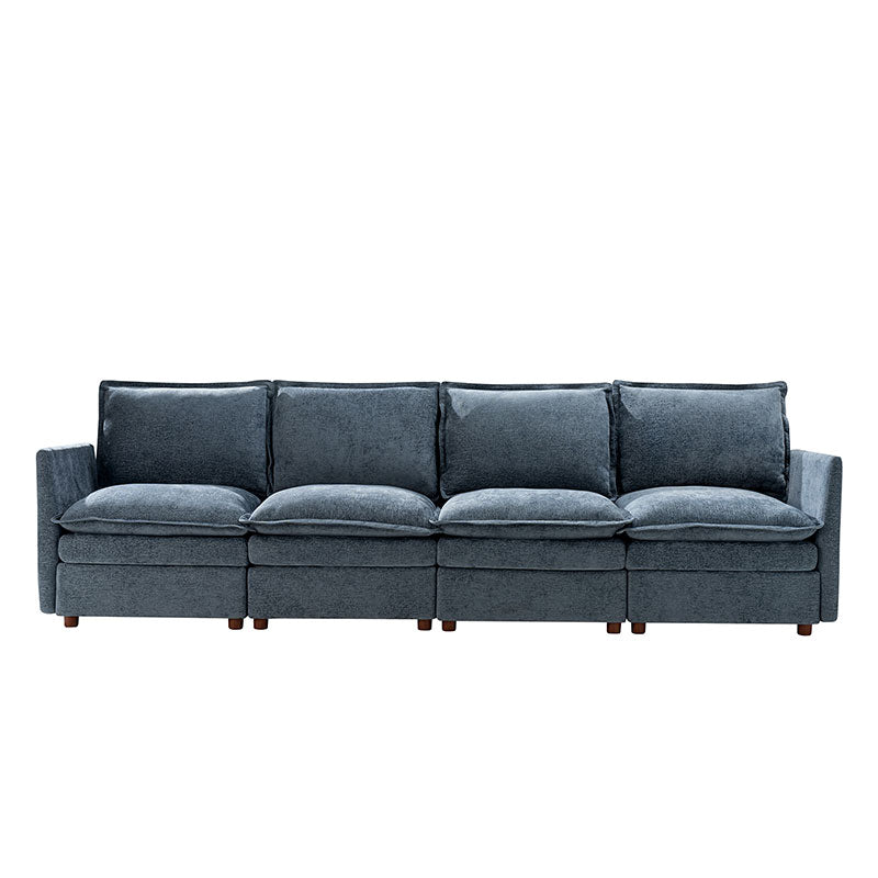 Victoria Oversized Modular Sectional Sofa with Hidden Storage and Removable Slipcovers