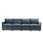 Victoria Oversized Modular Sectional Sofa with Hidden Storage and Removable Slipcovers