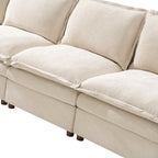 Victoria Oversized Modular Power Reclining Sectional Sofa with Hidden Storage