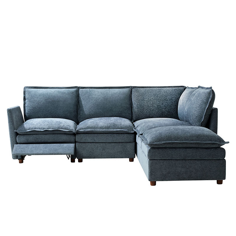 Victoria Oversized Modular Power Reclining Sectional Sofa with Hidden Storage