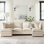 Victoria Oversized Modular Power Reclining Sectional Sofa with Hidden Storage