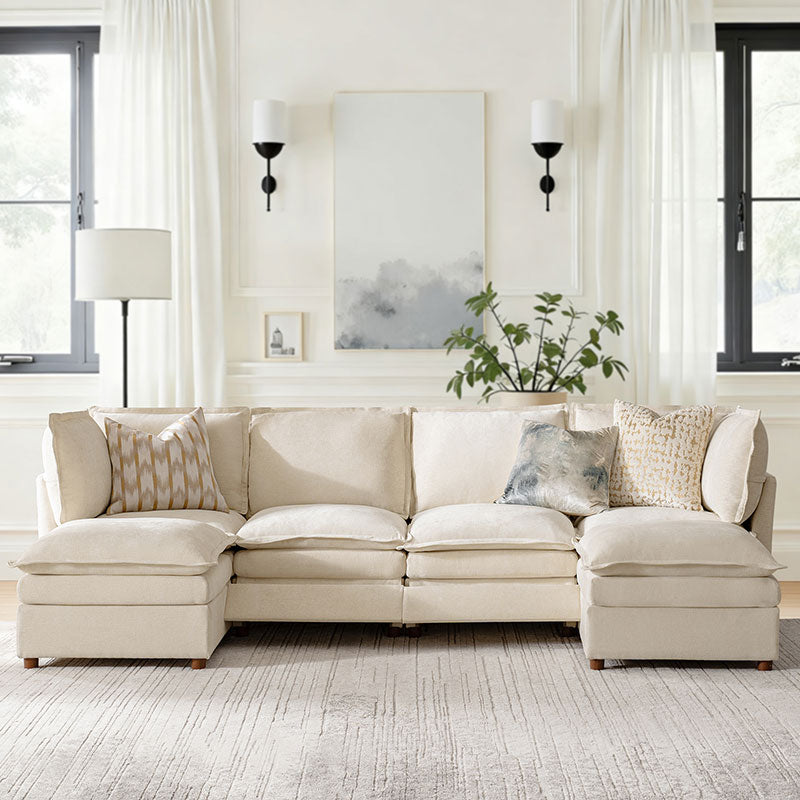 Victoria Oversized Modular Power Reclining Sectional Sofa with Hidden Storage