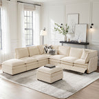 Victoria Oversized Modular Power Reclining Sectional Sofa with Hidden Storage