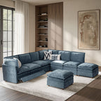 Victoria Oversized Modular Power Reclining Sectional Sofa with Hidden Storage