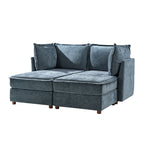 Diego Modern Modular 6-Seat Sectional Sofa with Chaise Lounge