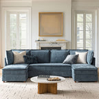 Diego Modern Modular 6-Seat Sectional Sofa with Chaise Lounge