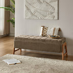 Salina Mid-century Modern Inspired Storage Bench