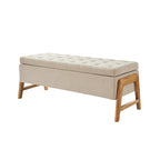 Salina Mid-century Modern Inspired Storage Bench