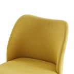 Diana Mid-Century Modern Upholstered Dining Chair,Set of 2