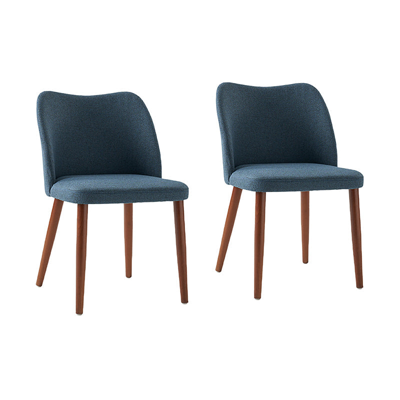 Diana Mid-Century Modern Upholstered Dining Chair,Set of 2