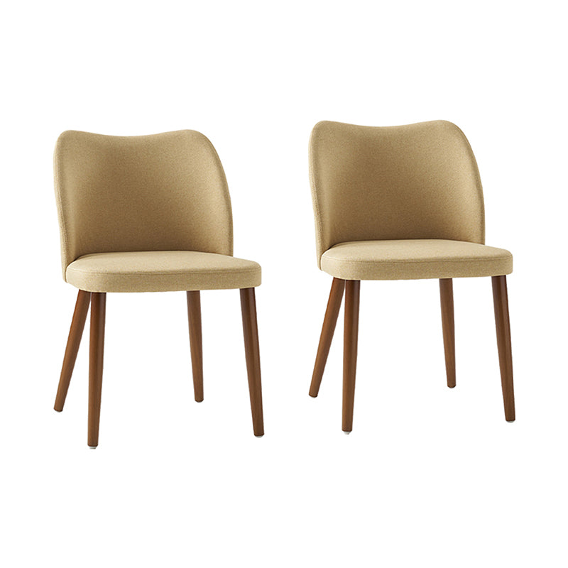 Diana Mid-Century Modern Upholstered Dining Chair,Set of 2