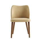 Diana Mid-Century Modern Upholstered Dining Chair,Set of 2