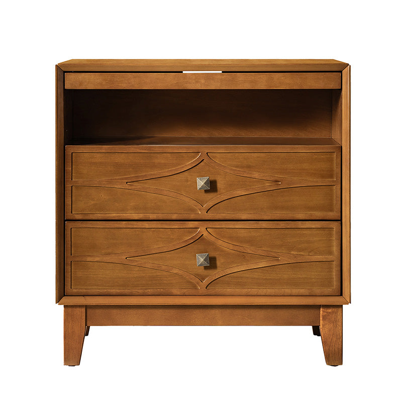 Josefa 3-Drawer Nightstand with Type-C and USB(Optional Types)