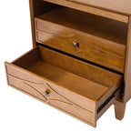 Josefa 3-Drawer Nightstand with Type-C and USB(Optional Types)