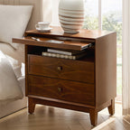 Josefa 3-Drawer Nightstand with Type-C and USB(Optional Types)